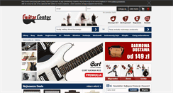 Desktop Screenshot of guitarcenter.pl