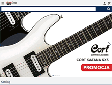 Tablet Screenshot of guitarcenter.pl