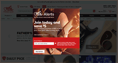 Desktop Screenshot of guitarcenter.com